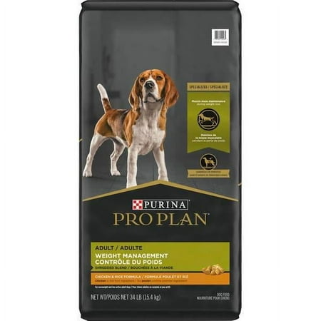 Purina Pro Plan 34 lb Savor Shredded Blend Weight Management Formula Adult Dog Food