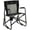 Black, variant on Freestyle Rocker Camping Chair | Portable Folding Rocking Chair with Solid, Durable Armrests, Drink Holder & Comfortable Backrest — Cinnamon