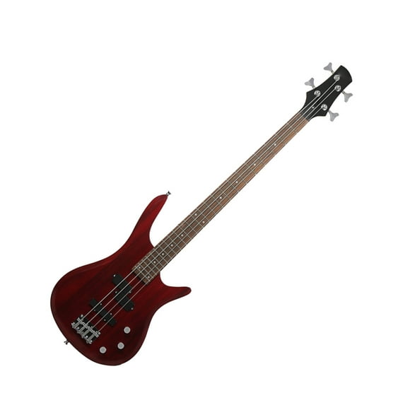 Xingzhi 4 String Electric Bass Durable Luxury Guitar Solid Wood Fingerboard Stringed Guitars Pickup Musical Lovers Accessories Wine Red