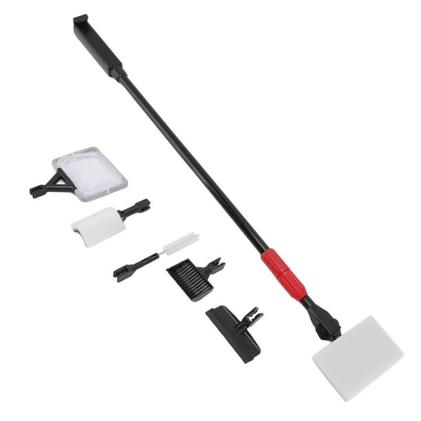 Fish Tank Tools, Sand Flat Rake 6 In 1 Fish Tank Tools Scraper Sponge