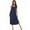 Blue, variant on Women's Sleeveless Long Nightgown Fall Summer Full Slip Sleep Dress Soft Nightshirt Chemise Sleepwear Lounge Dresses
