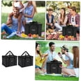 thumbnail image 6 of 50L Extra Large Travel Lunch Bag Camping Cooler Box Picnic Bag Drink Ice Insulated Cooler Cool Bag Food Drink Storage, 6 of 7