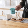 thumbnail image 4 of Ceramics Creamer,Milk Creamer Pitcher 12 OZ (Turquoise), 4 of 7