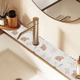 thumbnail image 2 of Yayeee Faucet Mat for Kitchen Sink 14.7" Diatomite Long Splash Guard Pad, Gray Bears, 2 of 7