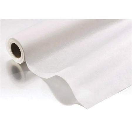 18 x 225 ft. Smooth Exam Table Paper, White - Case of 12