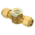 thumbnail image 3 of Sight Glass 1/2 x 1/2 SAE Universal Liquid Moisture Indicator for Air Conditioning HVAC Refrigeration, 3 of 5
