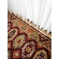 thumbnail image 7 of Rugsotic Carpets Hand Knotted Afghan Rugs Rectangle 4'x6' Multicolor Silk-Wool for Indoor Use, 7 of 7