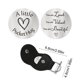 thumbnail image 3 of Moneda de decisión con palabras motivacionales como regalo para enamorados. Llaveros de acero inoxidable, colgantes para llaves de coche, regalo de bolsillo de PU., 3 of 6
