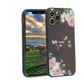thumbnail image 1 of Compatible with iPhone 12 Pro Phone Case, Floral-Flowers-Cute09 Case Men Women, Flexible Silicone Shockproof Case for iPhone 12 Pro, 1 of 1