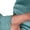 Green, variant on Womens Tops Long Sleeve Square Neck Pleated Puffy Sleeve Top Loose Casual Solid Color T Shirt Blouses For Women