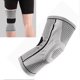 thumbnail image 5 of Sports Compression Knee Pad Elastic Kneepad Basketball Volleyball Brace Protector Outdoor Sports Supplies Light Grey M, 5 of 5