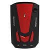 Velocímetro Del Vehículo Detector de radar de coche V7 Advertencia de alerta de voz de velocidad automática en inglés y ruso (rojo)