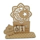 thumbnail image 4 of Eid Mubarak Calendario de Centro de mesa decorativo Ramadán Calendario de adviento Ramadán Calendario de para escritorio Estrella Lunar Soledad calendario de cuenta regresiva, 4 of 10