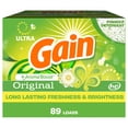 thumbnail image 1 of Detergente para ropa Gain Powder Original Scent, 2,43 L, 89 cargas, 1 of 9