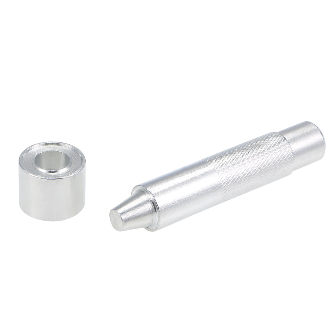 Uxcell 0.55'' Eyelet Hole Hollow Punch Die Tool Steel Silver Tone 1pcs