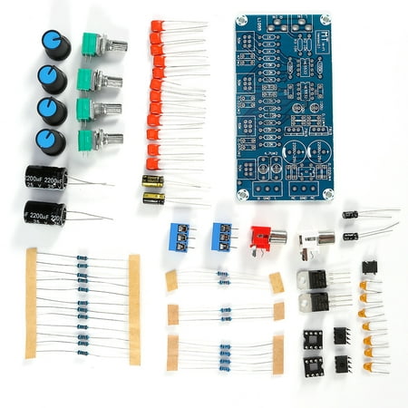 AMP Preamplifier Amplifier Volume Tone Control Board DIY Set Kits Low/Middle/High Pitch, Amplifier Board,DIY (Best Diy Amplifier Kit)