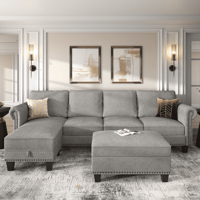 Nolany reversible 2024 sectional sofa