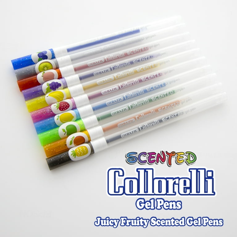 glitter and pastel gel pen pack 24-count, Five Below