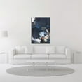 thumbnail image 2 of 20"x28" Haute Couture 4 by Design Fabrikken Wall Art Print on Canvas Fabric Blue, 2 of 3