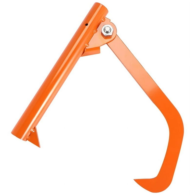 Wood Logging Tool Log Roller Tool Carbon Steel Logging Cant Hook Felling Lever Logging Tool,1 x cant hook,orange