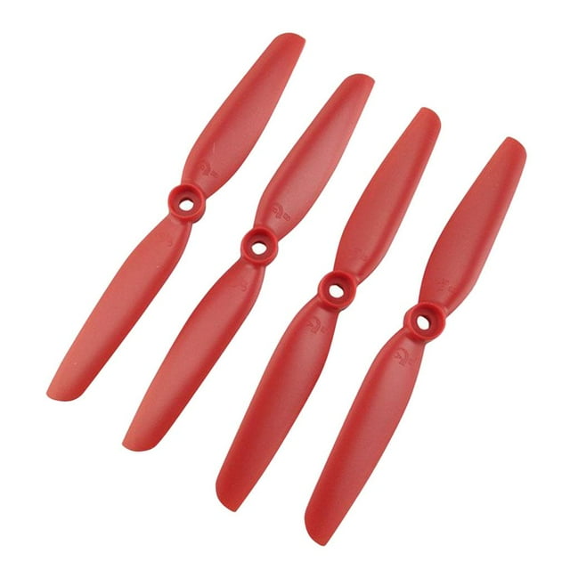 KLKCMS 4x Quadcopter Propellers CW/CCW Prop for MJX B6 B6FD B8 F20 Aircraft Parts Red