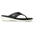 thumbnail image 2 of Minnetonka Women's Leather Sienna Thong Sandals, 2 of 3