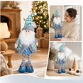 thumbnail image 5 of Sahpxhe Christmas Gnomes Plush Decor, 21 inch Adorable Blue Winter Standing Stuffed Toy for Home Table Fireplace Indoor Decorations, 5 of 6