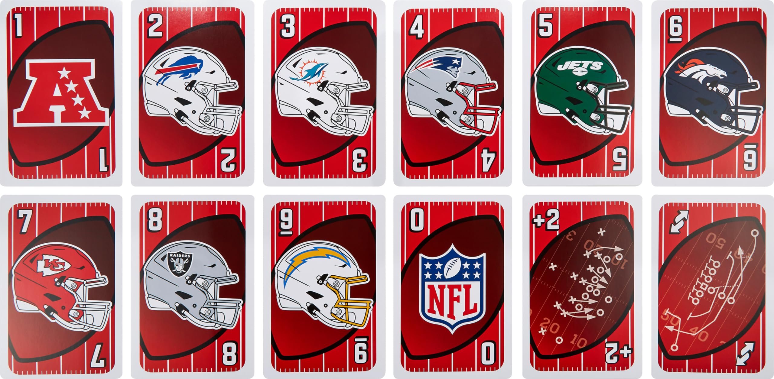 NFL Giant Uno Card Game