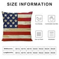 thumbnail image 5 of Creowell  4th of July Decorations Pillows Decorative Throw Pillows,Fourth of July Patriotic Pillow Cases,American Star Memorial Day Cushion Covers for Couch Sofa White, 5 of 5