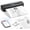 Black, variant on Portable Printers Wireless, M832 Bluetooth Thermal Printer, Inkless Mobile Printer Support 8.5'' x 11'' & A4 Thermal Paper, Compatible with iPhone Android Laptop for Office Car Home
