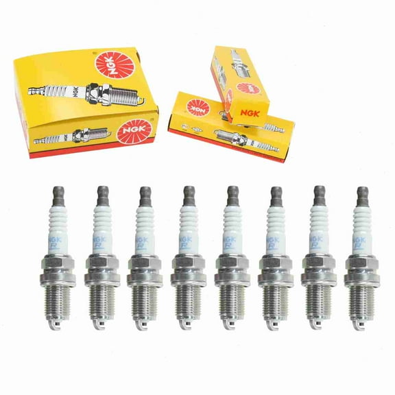 8 pc NGK 2382 Standard Spark Plugs for 04887031 1765269 18814-11051 22401-85E15 22401-85E75 3926 3926BP 3926DP2 3927 4887031 5-86121749 5-86121749-0 K5RTC-11 K5RTC11 K5TC Ignition Wire Secondary