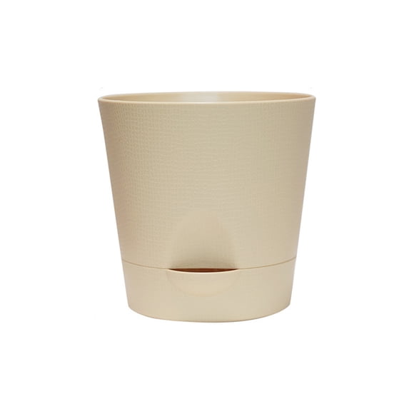 Bewildely Maceta para plantas con Control de raíces, macetas de plástico suculentas para jardín, maceta grande con orificio de drenaje, Patio Jardín y Patio Caqui