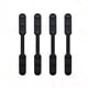 thumbnail image 4 of BRIGHTFUFU 4pcs máscara banda extensión hebilla ajustable máscara cuerdas hebilla práctica máscara accesorios para hombres mujeres (negro), 4 of 7