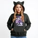 thumbnail image 3 of pop Huntrix Print Cat Ears Hoodie with De-mon Sweatshirt HUNTRX Movie Fashion Streetwear Long Sleeve Print Soft Sweatshirt 2XL, 3 of 4