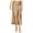 Rose Gold, variant on Women Satin Midi Skirt High Elastic Waisted Pleated Slim Fit Skirts Casual Elegant A Line Cocktail Party Skorts
