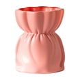 thumbnail image 2 of CaiYueKe Plastic Vase Small Decorative Vase for Home Decor Wedding Table Centerpiece Bookshelf Desktop Decor Imitation Ceramic Non Fragile Artificial Flower Arrangement Gift for Various Occasions, 2 of 8