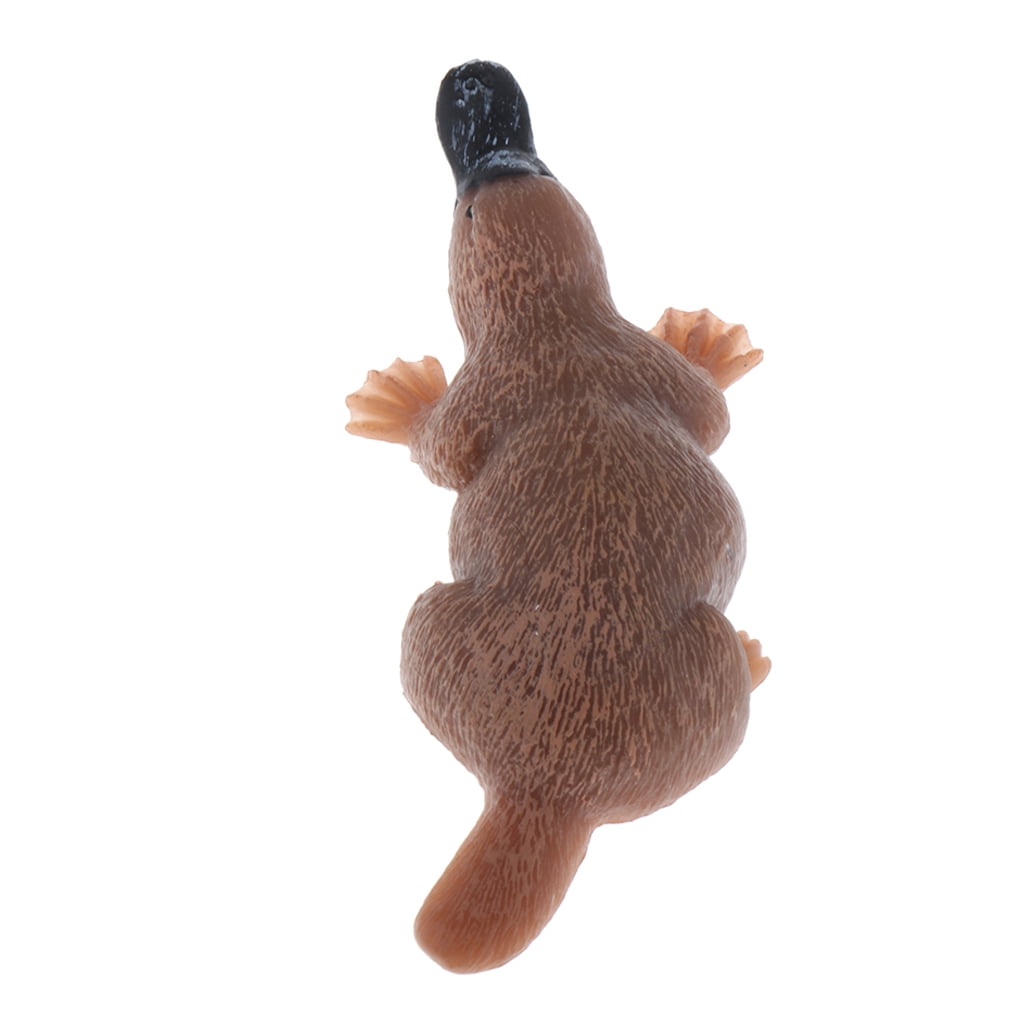 Safety Miniature Plastic Platypus Animals Figurine Kids Educational Toys 