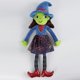thumbnail image 3 of Halloween Bruja de Halloween Juguete de peluche Regalo navideño Linda muñeca de bruja pequeña, 3 of 4