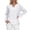 White, variant on Classic Casual Solid Color T Shirt Soft Everyday Basic Tee Comfortable Relaxed Fit Top