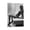 Frame-style, variant on American Model Gwyneth Paltrow Black And White Long Legs Sexy Poster Canvas Wall Art Poster Decorative Bedroom Modern Home Print Picture Artworks Posters 12x18inch(30x45cm)
