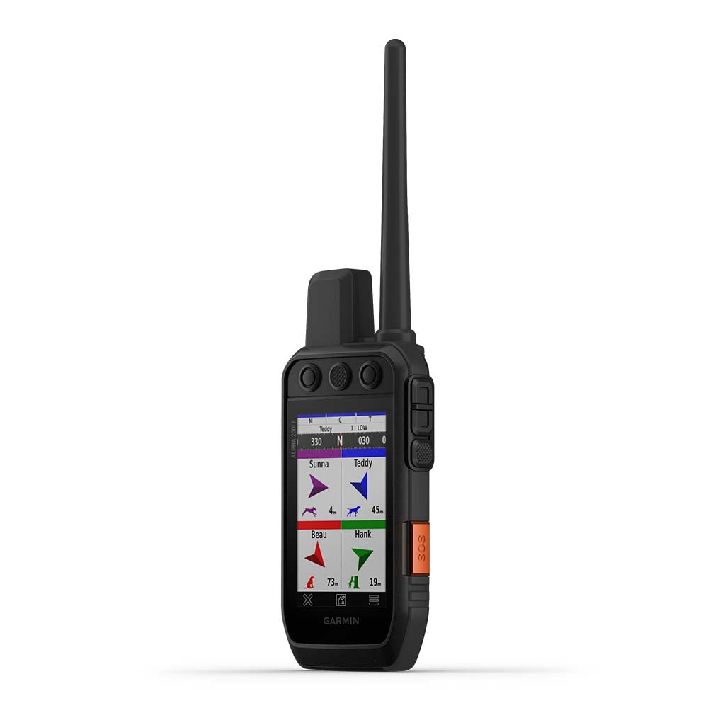 Garmin Alpha 200i (Handheld Only) GPS Dog Tracker HuntBetter Bundle | +Garmin Field Bag, PlayBetter Portable Charger & GPS Tether Lanyard | Track & Train Dog GPS