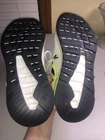 Adidas ZX 2K Boost J White & Volt Athletic Training Shoes Sz 6