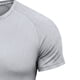 thumbnail image 5 of Ceisia Men's Slim Fit Short Sleeve Henley T-Shirt Ribbed Texture Spring Summer Shirt Gift, 5 of 6