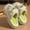Green, variant on Womens Fuzzy Platform Slippers Lace Bow Open Toe Indoor House Shoes Purple,Size 6.5-7