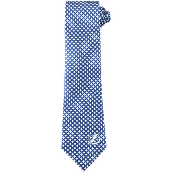 Men's Tampa Bay Lightning Diamante Print Silk Tie