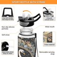 thumbnail image 4 of BZSMCE Sport Bottle Mystic Swan in A Floral Universe Outdoor sports Water Bottle Size: 10.4x3in, 4 of 7