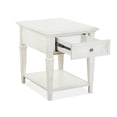 thumbnail image 5 of Magnussen Home Newport Alabaster Rectangular End Table, 5 of 9