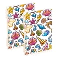 thumbnail image 6 of Cute Seashells Conch Spiral Journal Notebook College Ruled Notebook 8.3" x 5.7" A5 Lined Thick Paper Page, 6 of 6