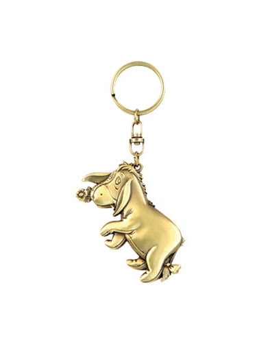 metal Disney Key ring Winnie the Pooh & Eeyore mirror locket