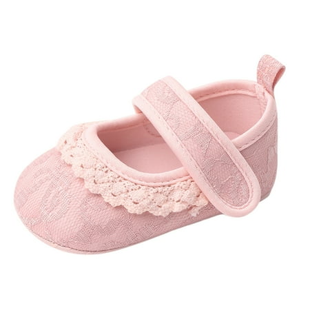 

Lace Breathable Cotton Girls Fashion Comfortable Dress Shoes Casual Shoes Spearmint Baby Shoes